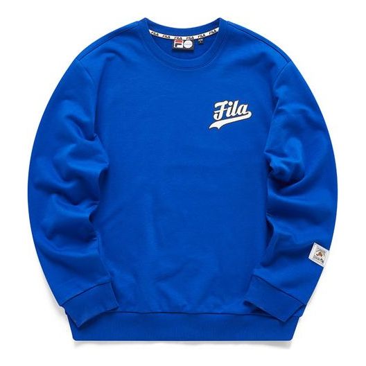 Sweatshirt FILA Fusion Casual Pullover Blå | T11M112207F-BU, 0
