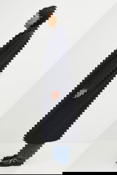 Rockar A.P.C. Long Wool Blend Coat Gaia Mörkblå | WVBEB.F01533, 1