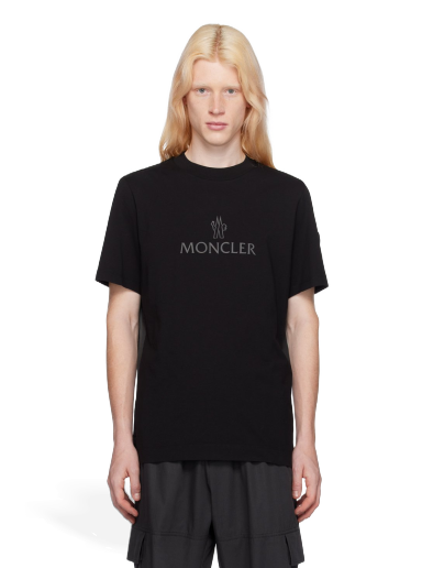 T-shirt Moncler Bonded T-Shirt Svart | J10918C00060829H8