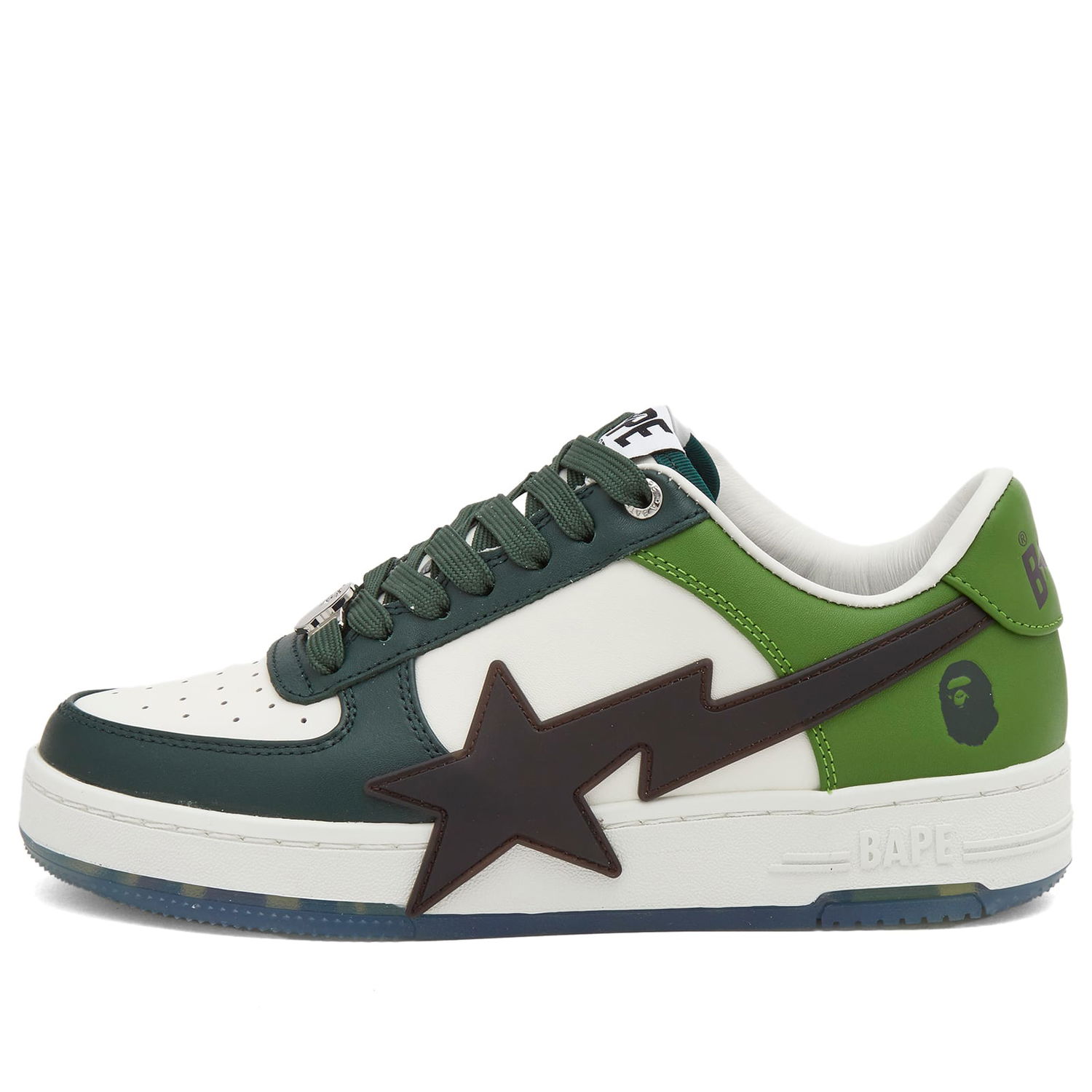 Sneakers och skor BAPE Bathing Ape Bape Sta OS 3.5 Grön | 001FWK802309L-GRN, 0