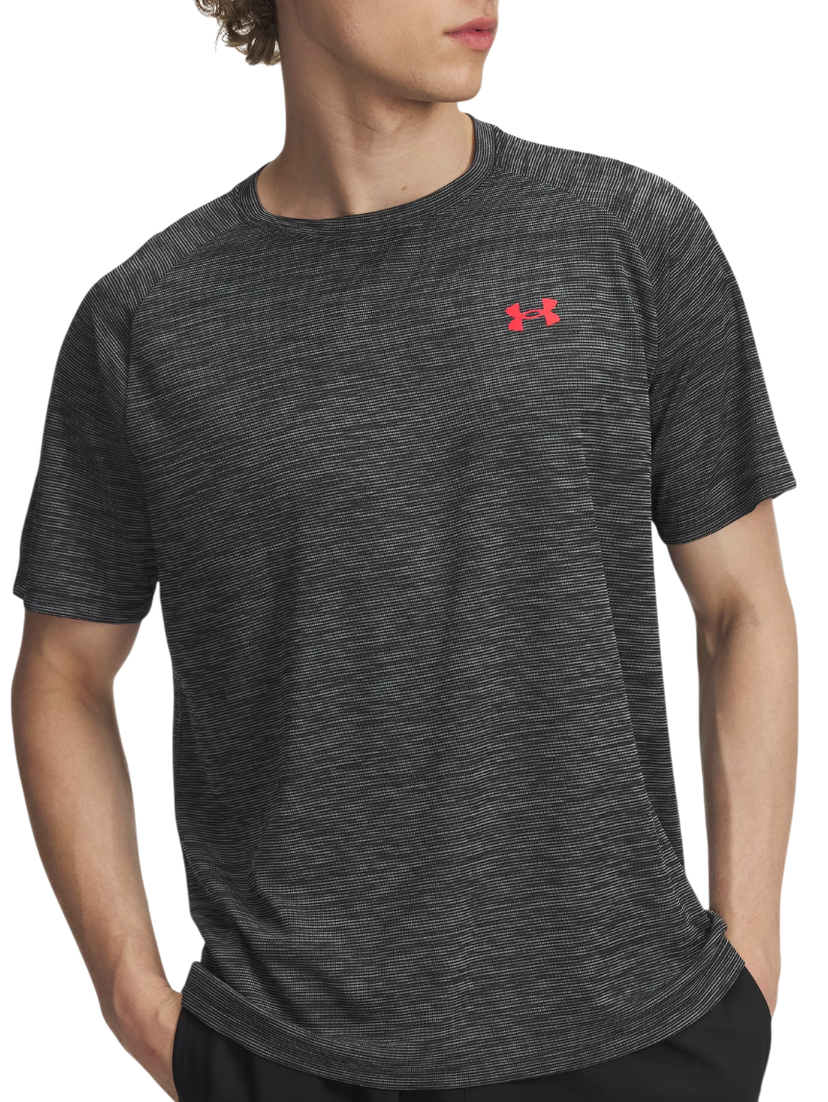 T-shirt Under Armour Under Armour UA Tech Textured Short Sleeve T-Shirt Svart | 1382796-002