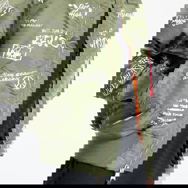 Bomberjacka Alpha Industries Alpha Industries MA-1 Peace Bomber Jacket Grön | 156136-01, 2