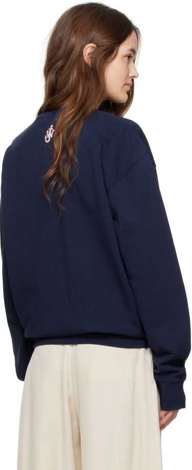 Sweatshirt JW Anderson JW Anderson 'Real Sleep' Sweatshirt Mörkblå | JW0230-PG1632, 2