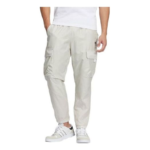 Cargo byxor adidas Originals Neo Woven Cargo Pants Beige | HM7429