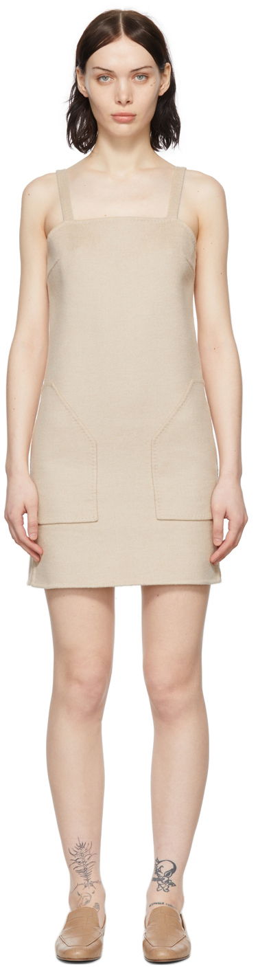 Klä Max Mara Max Mara Camel Mini Dress Beige | 12210228600