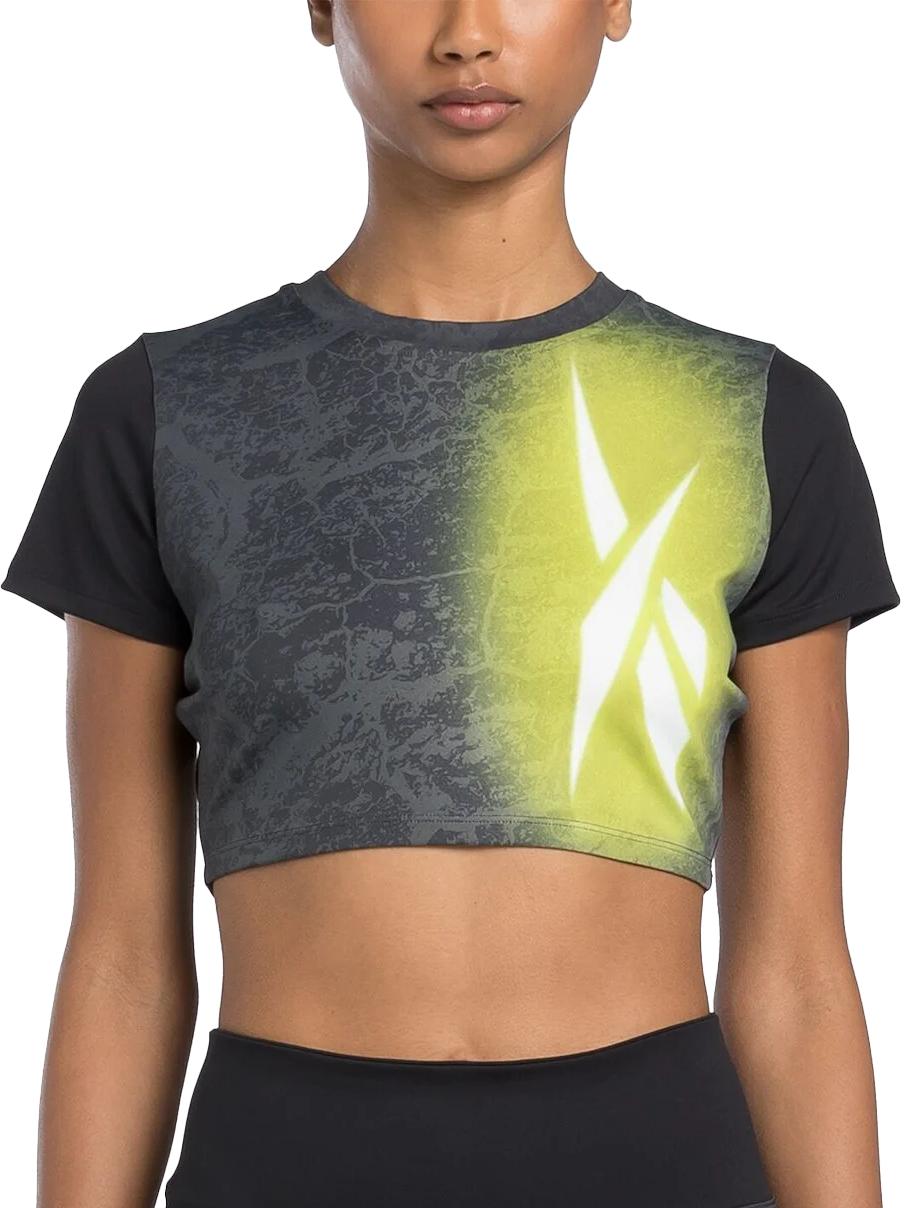 Crop top Reebok Reebok Lux Bold Cropped T-Shirt Flerfärgad | 100205571, 0