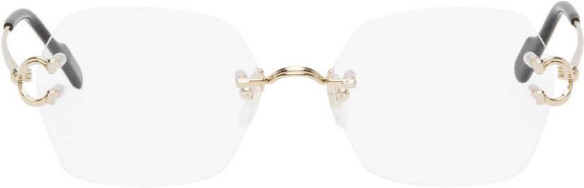 Solglasögon Cartier Cartier 'Signature C de Cartier' Glasses Metallisk | CT0564O-001