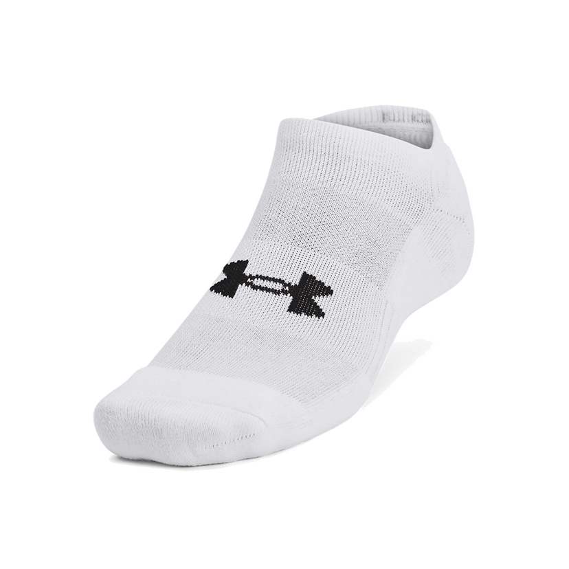Strumpor Under Armour UA TC No Show Socks - 3 Pack Vit | 1386313-100