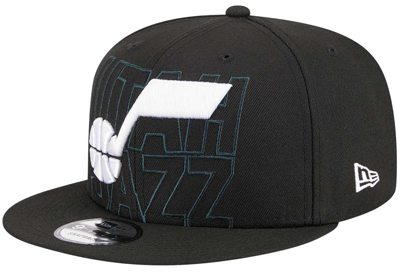 Keps New Era New Era Utah Jazz Draft Snapback Cap Svart | 60360927-60360927, 0