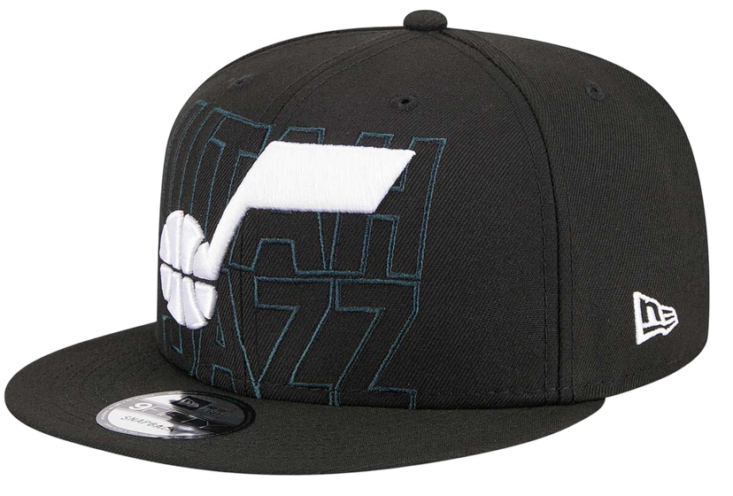 Keps New Era New Era Utah Jazz Draft Snapback Cap Svart | 60360927-60360927