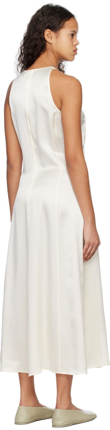 Klä Loulou de Saison Loulou de Saison Mina Midi Dress Vit | MINA, 2