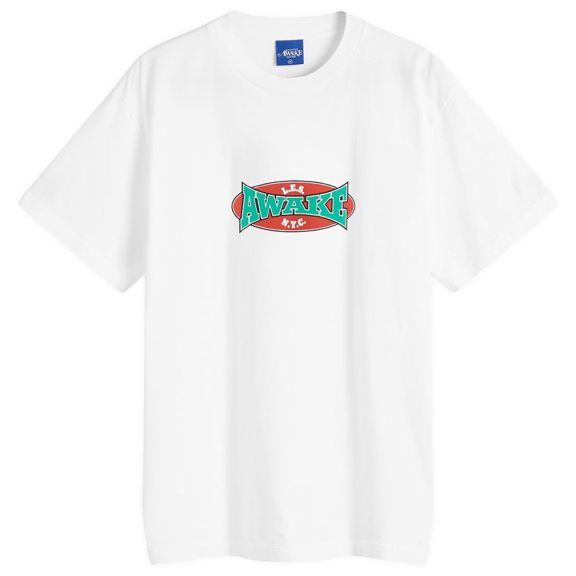 T-shirt Awake NY LES NY T-Shirt Vit | AWK-FW24-TS309-WHT