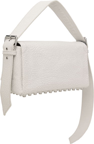 Handväska Alexander Wang Alexander Wang Ricco Medium Flap Bag Vit | 20225K48T, 2