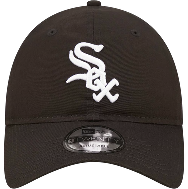Keps New Era Chicago White Sox League Essential Black 9TWENTY Adjustable Cap Svart | 60358017, 4