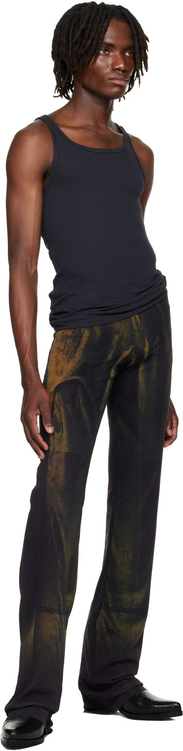 Träningsbyxor Jean Paul Gaultier Jean Paul Gaultier Mesh Printed Water Sweatpants Svart | 25/03-W-TR019-M004P-4812, 3