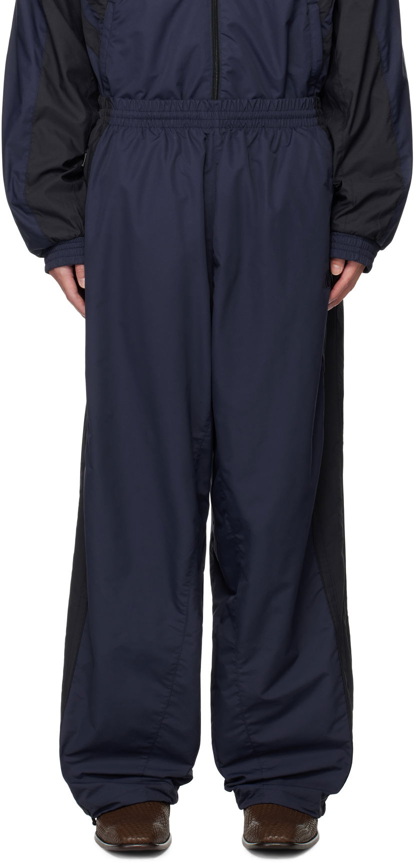 Träningsbyxor VETEMENTS Vetements Iconic Tracksuit Pants Mörkblå | UH76GP400N
