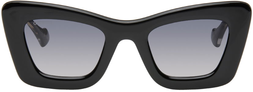 Solglasögon Gucci Black Cat-Eye Sunglasses Svart | GG1552S
