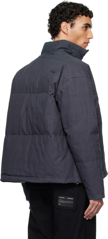 Pufferjacka izzue Izzue Indigo-Dyed Down Jacket Mörkblå | IZXDND7101F4NCCX, 2