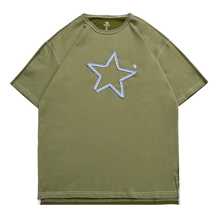 T-shirt Converse Star Logo Graphic Tee Grön | 10025871-A03