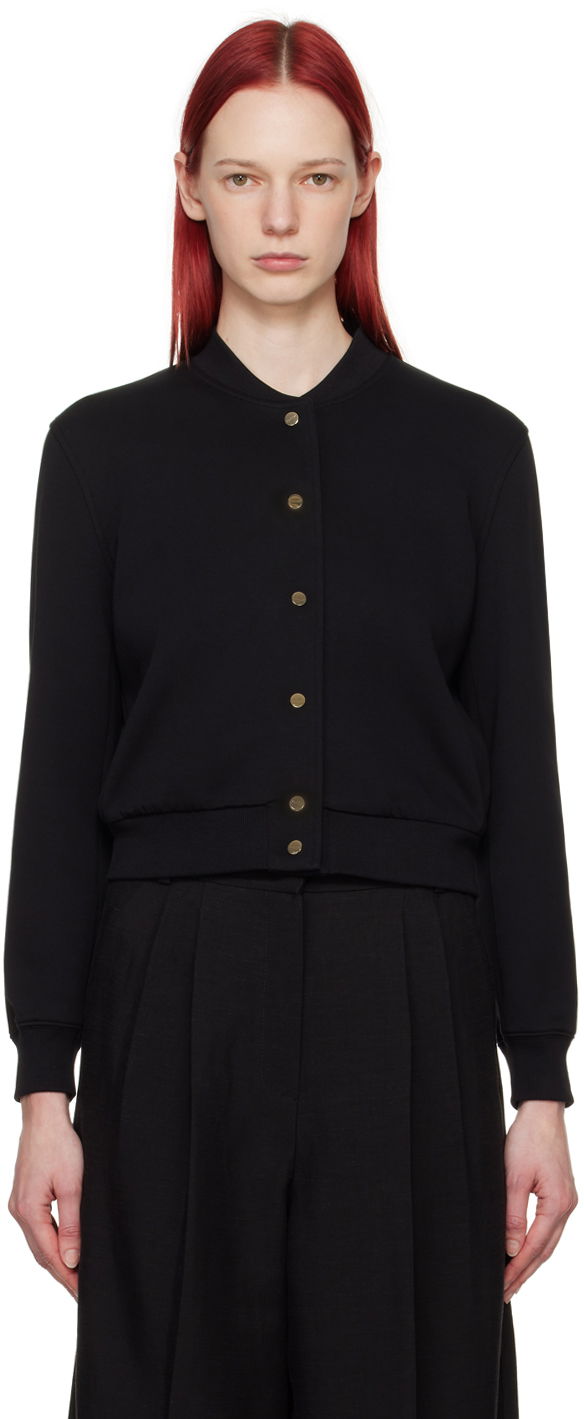 Sweater Max Mara Max Mara Barbano Bomber Jacket Svart | 2419911023600