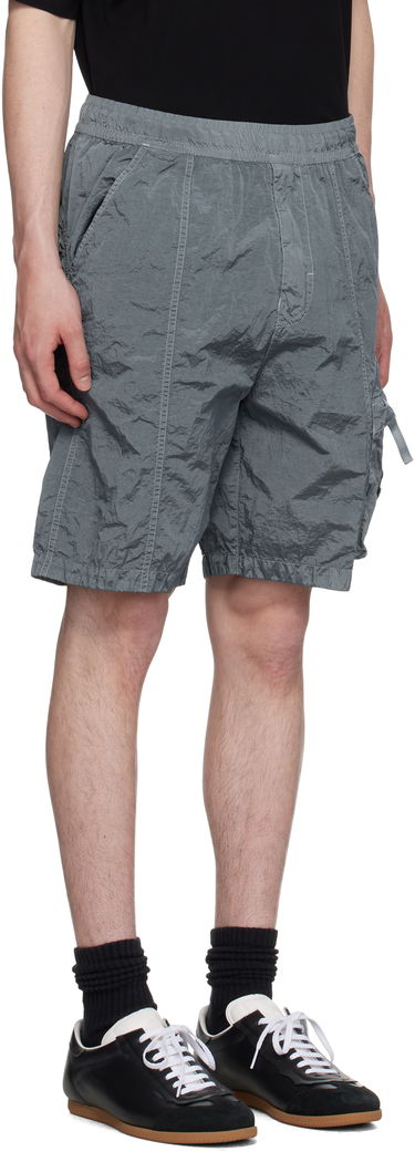 Shorts Stone Island Stone Island Nylon Metal ECONYL Shorts Svart | K1S15 L100007 S0019, 4