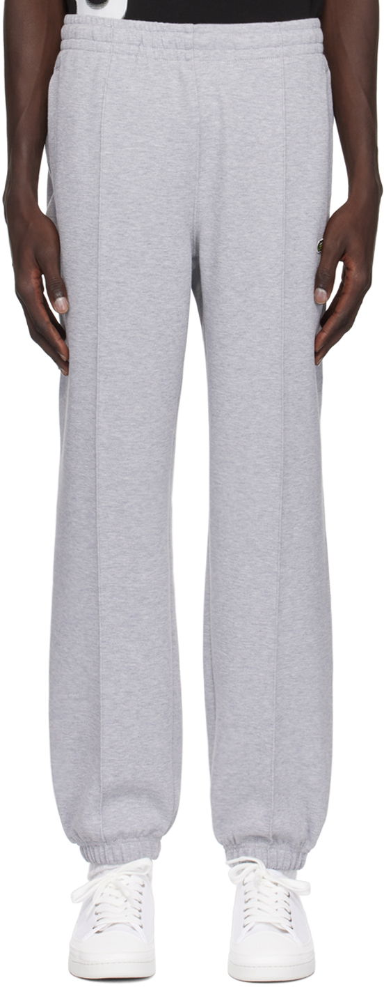 Träningsbyxor Lacoste Regular Fit Sweatpants Grå | XH2840_CCA