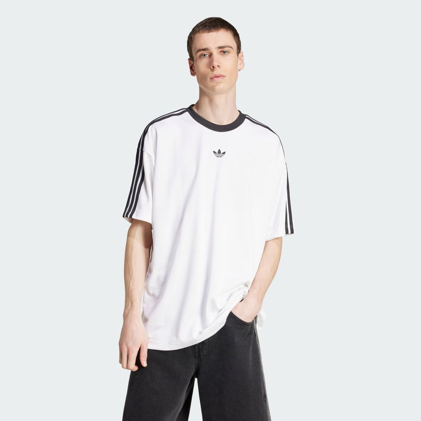 T-shirt adidas Performance Adicolor Jersey T-Shirt Vit | JW5877