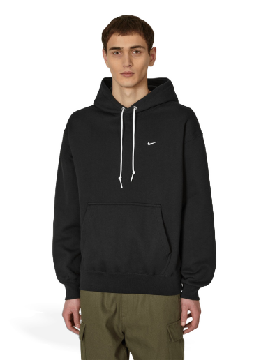 Sweatshirt Nike Solo Swoosh Hooded Sweatshirt Svart | DX1355-010