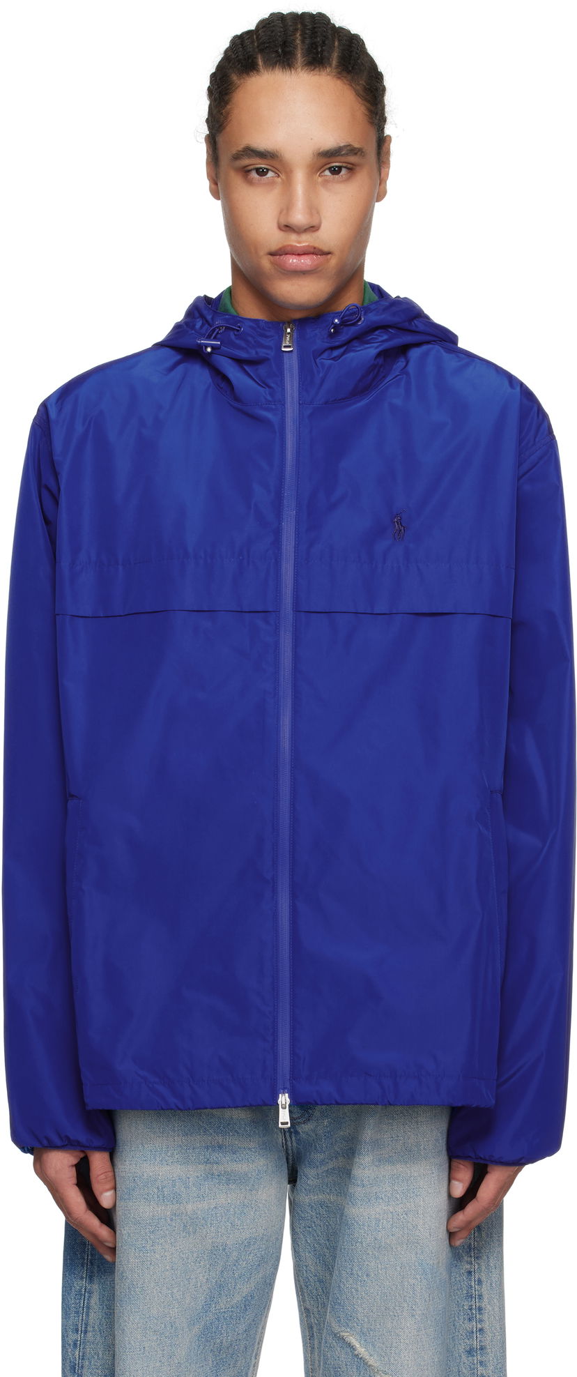 Vindjacka Polo by Ralph Lauren Ralph Lauren Eco Simplux Windbreaker Jacket Blå | 710970124001