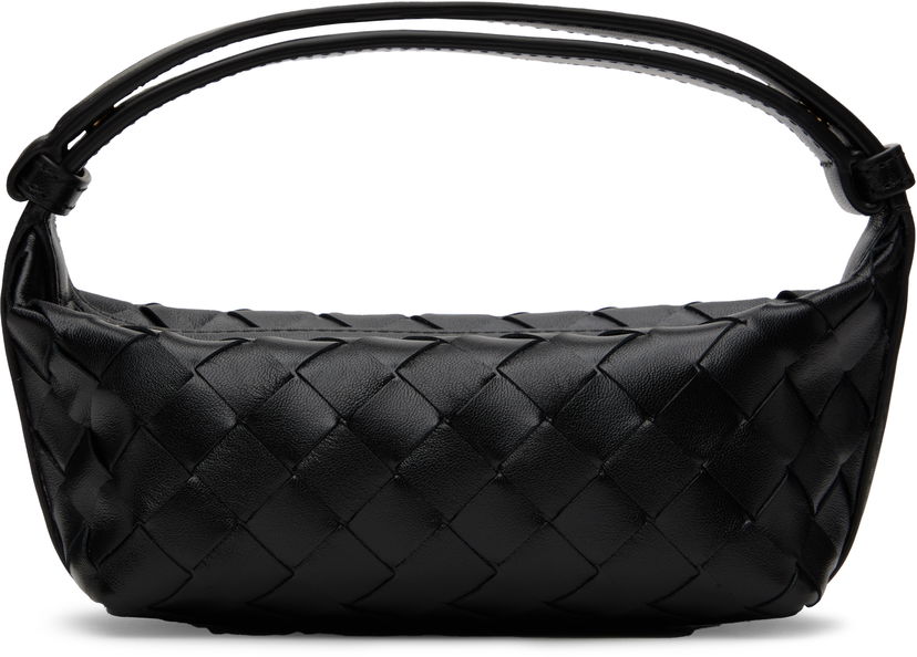 Handväska Bottega Veneta Bottega Veneta EW Wallace Bag Svart | 827396 V3IV0