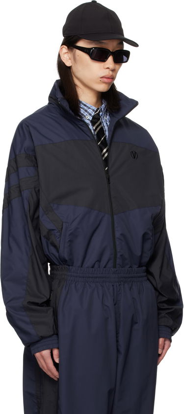 Jacka VETEMENTS VETEMENTS Iconic Tracksuit Jacket Mörkblå | UH76GJ400N, 1