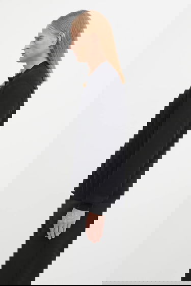 Sweater Fred Perry Fred Perry Textured Cardigan Svart | K9726, 1