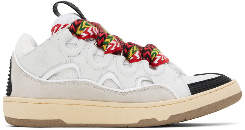 Sneakers och skor LANVIN Lanvin Curb Vit | FU-SKDK12-DRA2-P25