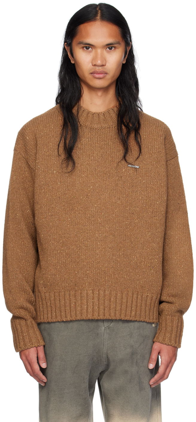 Sweater We11done We11done Chunky Knit Sweater Brun | WD-KT2-24-626-U-BR, 0