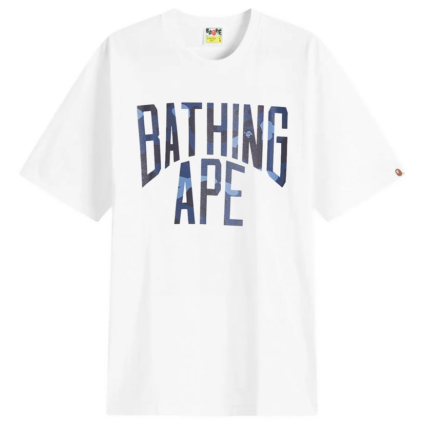 T-shirt BAPE Color Camo Arch Logo Graphic T-Shirt Vit | 001TEK801023M-WHT