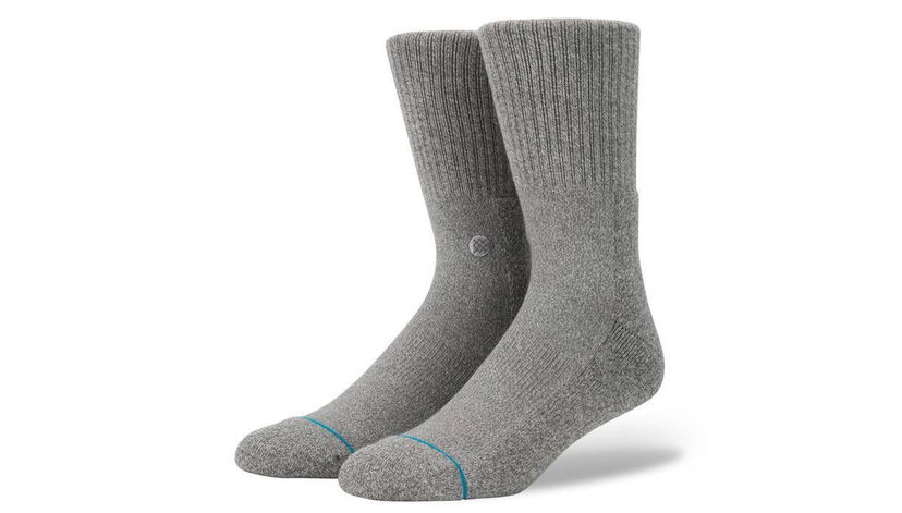 Strumpor Stance Icon Heather Socks Grå | M311D14ICO-GRH