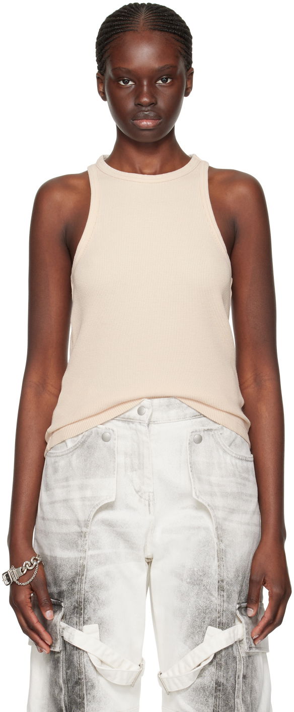 Linne Acne Studios Patch Tank Top Beige | CL0264-