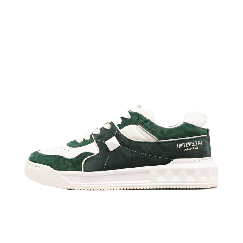 Sneakers och skor Valentino One Stud Low Grön | 3Y2S0E71MLR-MKT
