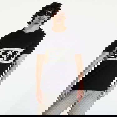 T-shirt Rick Owens DRKSHDW Level T-Shirt Black/ Pearl Svart | DU01D1250 RNEP2 0908, 0