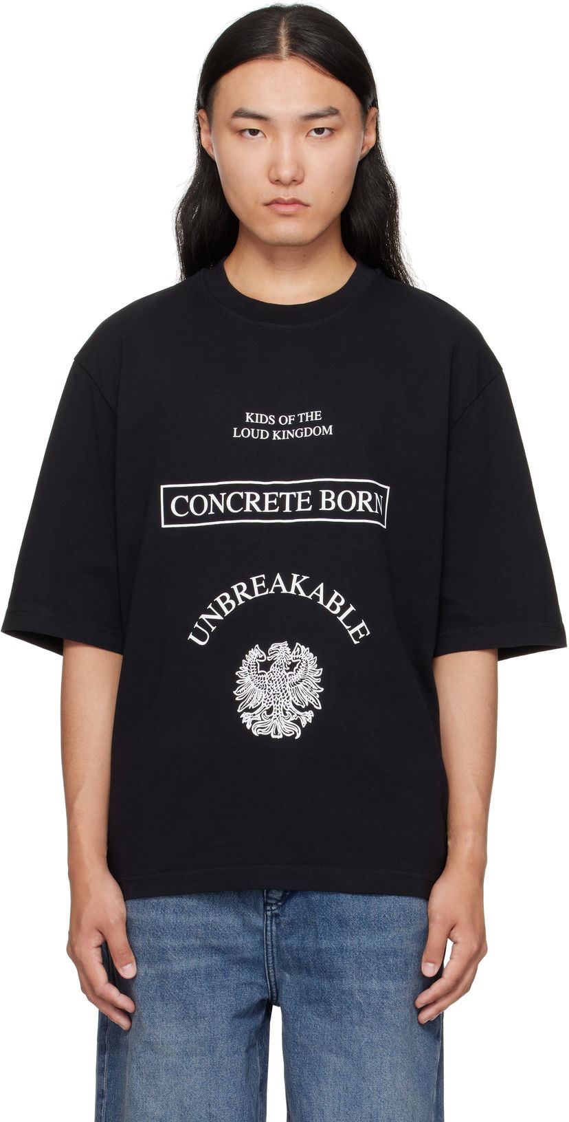 T-shirt Han Kjøbenhavn Kingdom Oversized T-Shirt Svart | M-134725
