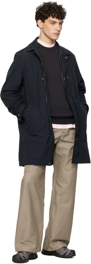 Regnrock Stone Island Stone Island Micro Twill Coat Mörkblå | K1S15 7100009 S0026, 4