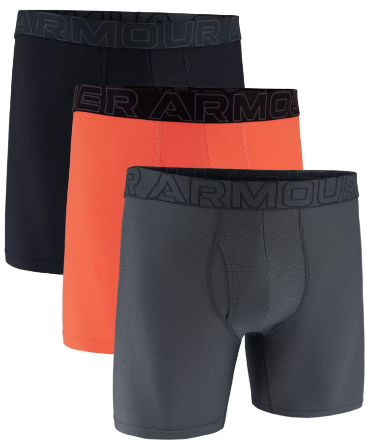 Boxare Under Armour Performance Tech Mesh 6" Boxer Briefs, 3-Pack Flerfärgad | 1383884-847