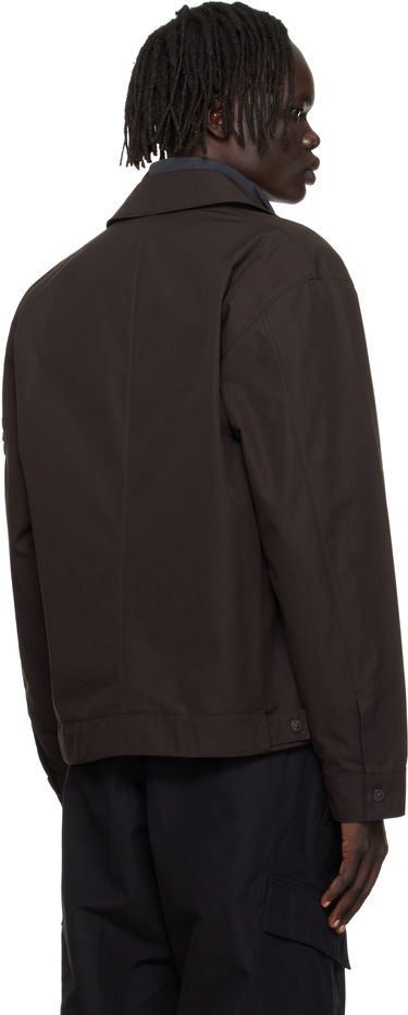 Jacka Stone Island Stone Island Weatherproof Canvas Overshirt Brun | K2S15 1200018 S00F1, 2