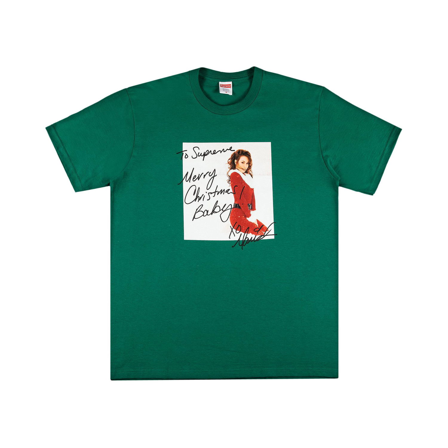 T-shirt Supreme Mariah Carey Tee Grön | FW20T50 LIGHT PINE, 1