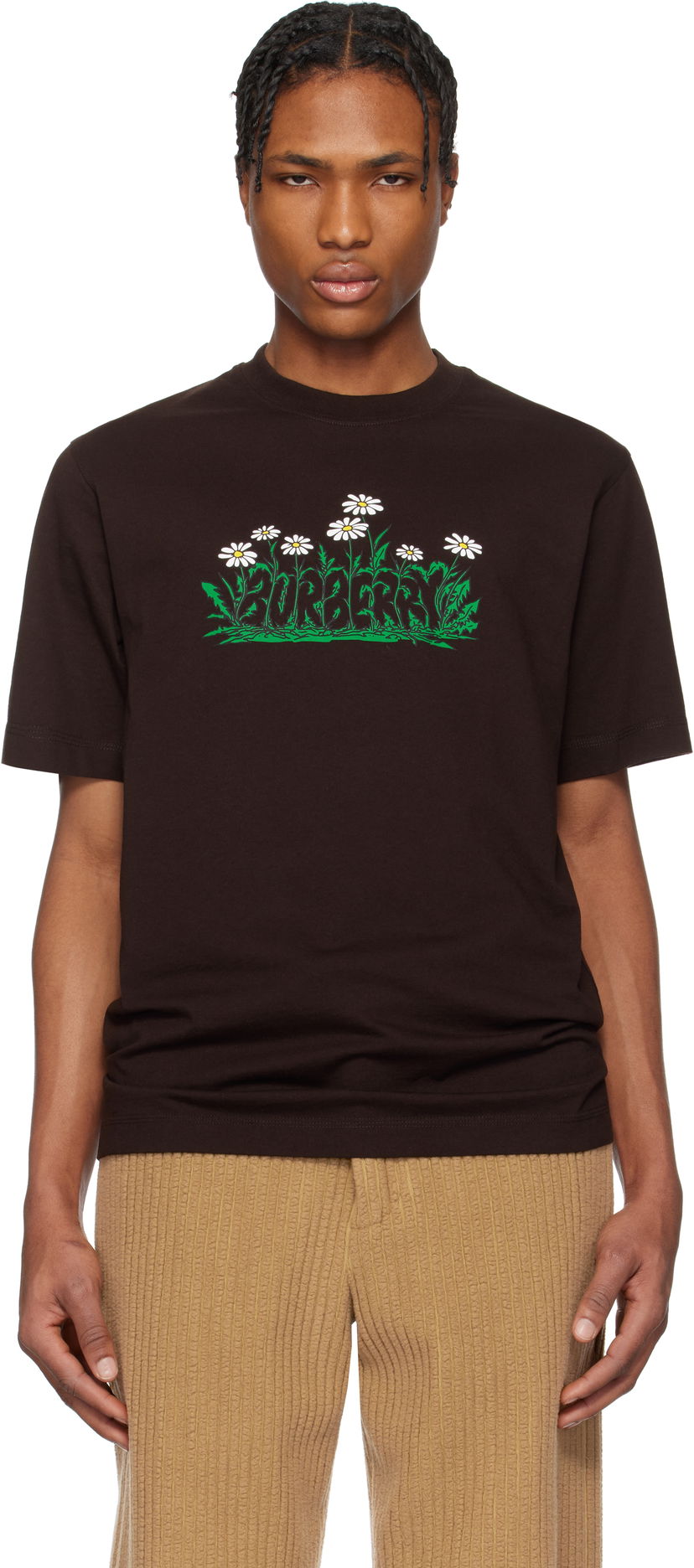 T-shirt Burberry Daisy Logo Graphic T-Shirt Brun | 8102436