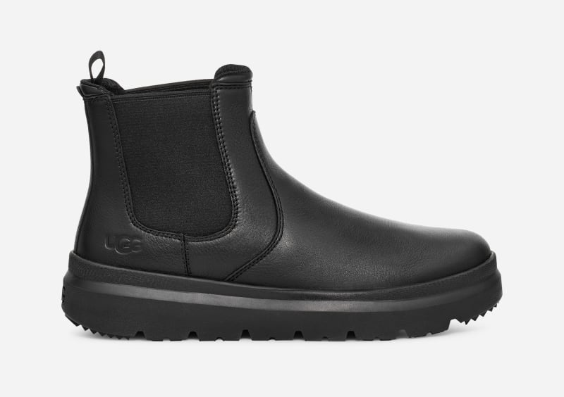 Sneakers och skor UGG Leather Chelsea Boot Svart | 1151790-BLK