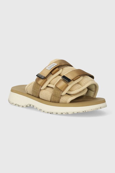 Sneakers och skor SUICOKE MOTO-SHELLab Slides Beige | MOTO.SHEL, 0