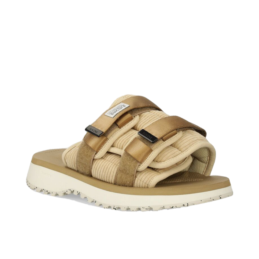 Sneakers och skor SUICOKE MOTO-SHELLab Slides Beige | MOTO.SHEL