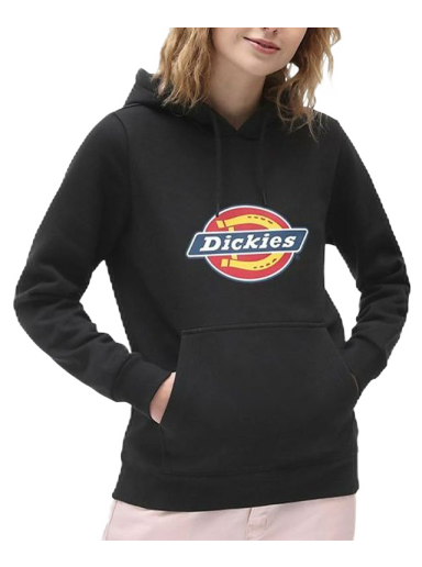 Sweatshirt Dickies Icon Logo Hoodie Svart | DK0A4XCCBLK1
