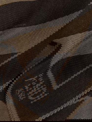 Halsduk FENDI Fendi Striped Shawl Brun | FXS323AUUCF0VAT, 1